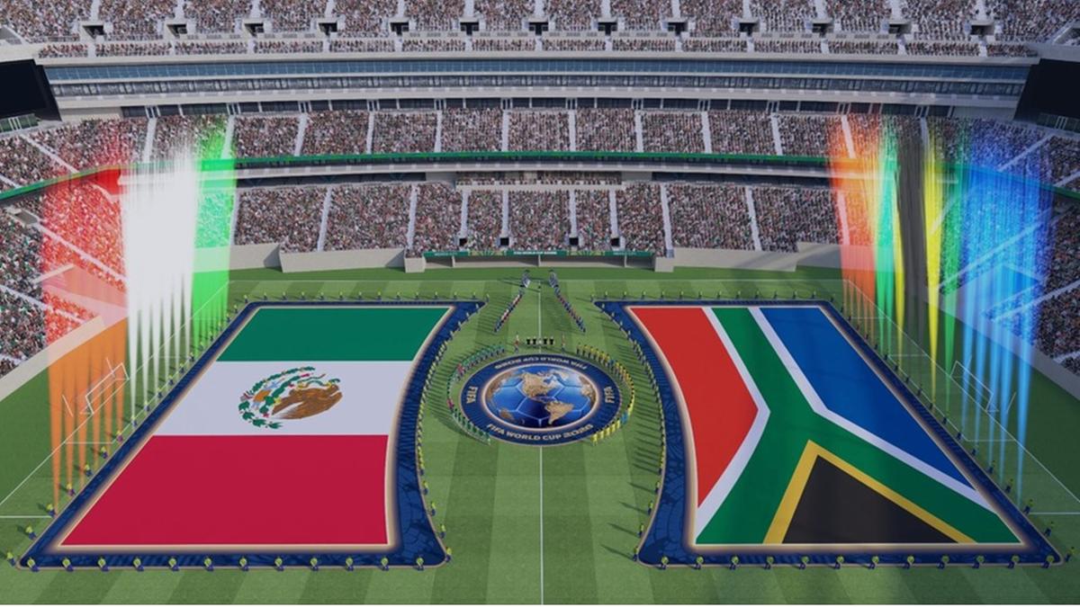Novo ritual antes das partidas terá jogadores reunidos durante os hinos nacionais (Foto/FIFA)