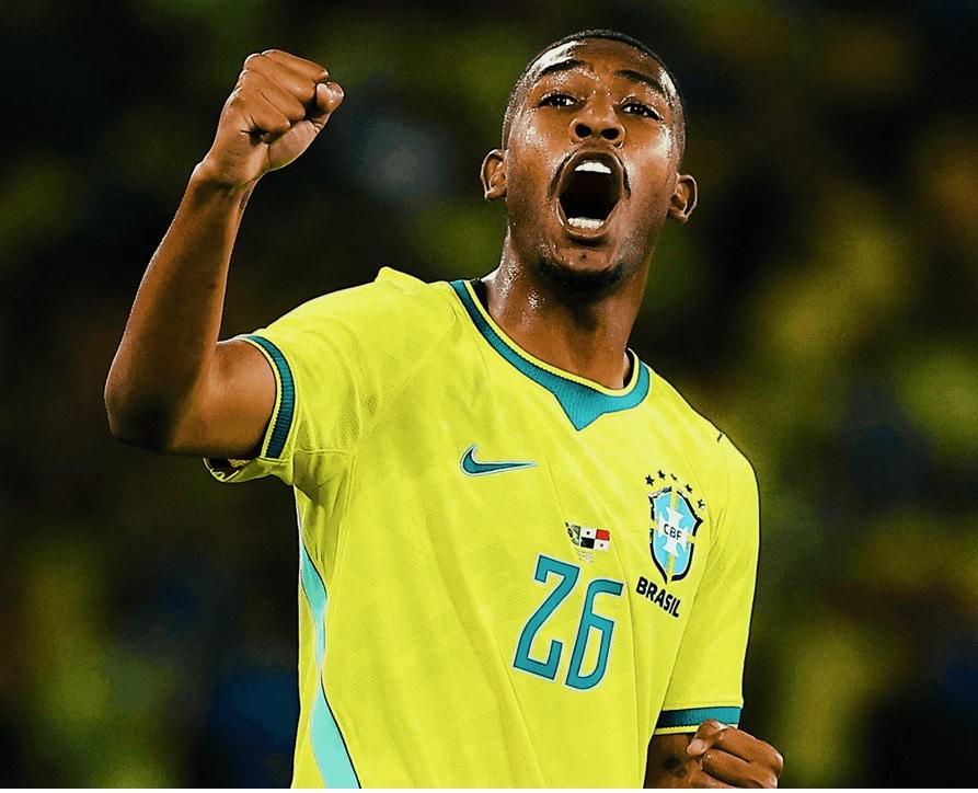 Rayan deve jogar pelo menos um tempo contra o Egito. (Foto/Divulgação/CBF)