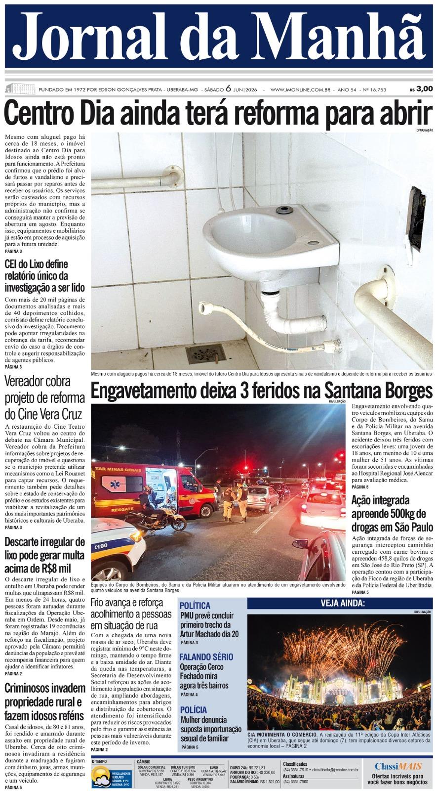 Edição do dia - 06/06/2026