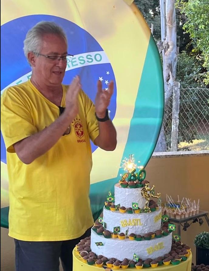 Márcio Gennari celebrou seu aniversário de 60 anos no dia 04/06! Muitas felicidades, sempre! (Foto/Arquivo pessoal)