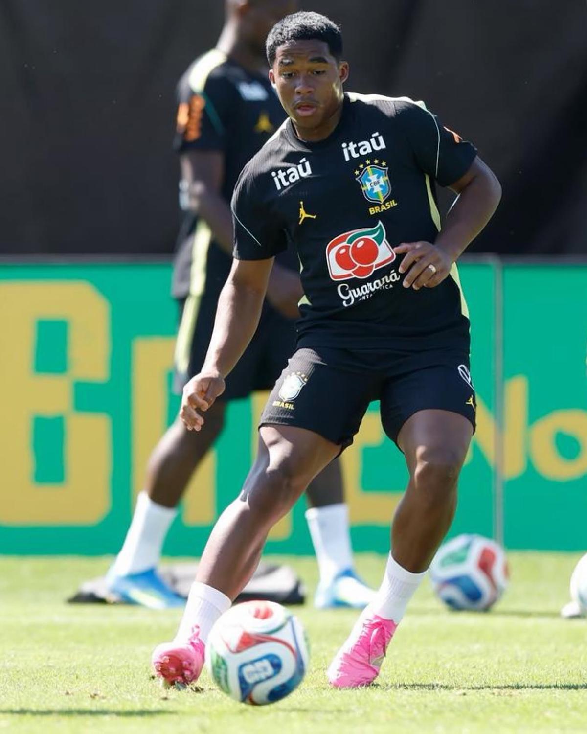 Endrick define vitória brasileira em Cleveland (Foto/Raphael Ribeiro – CBF)