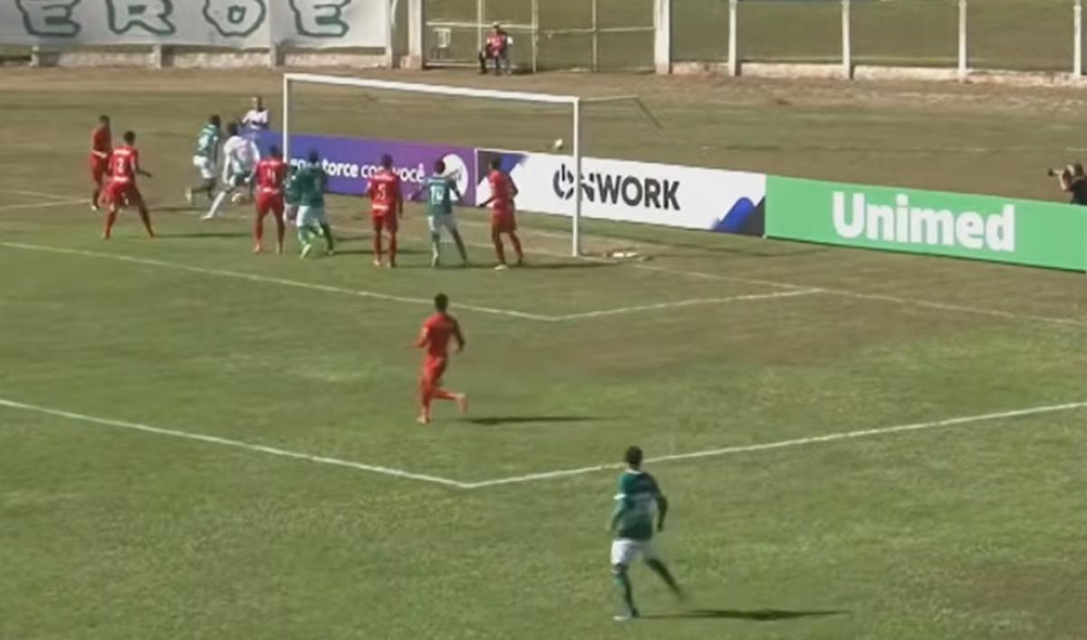 Caldense venceu em casa com gol marcado ainda no primeiro tempo. (Foto/Reprodução/TV)
