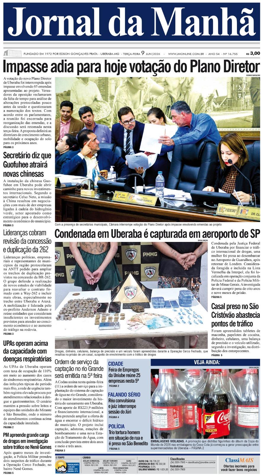 Edição do dia - 09/06/2026