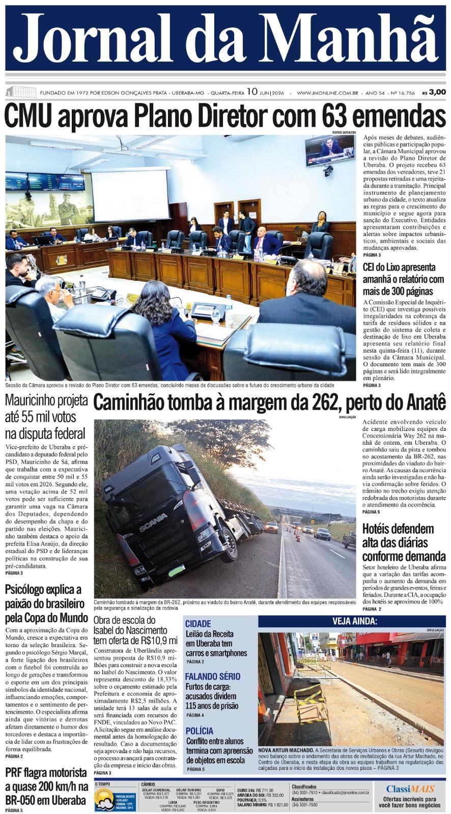 Edição do dia - 10/06/2026