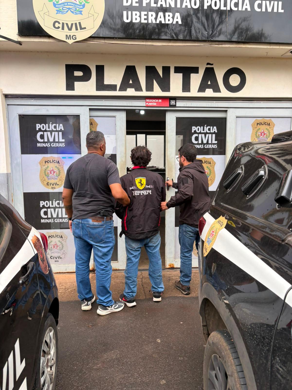 Suspeito foi preso pela Polícia Civil após investigações (Foto/Divulgação)
