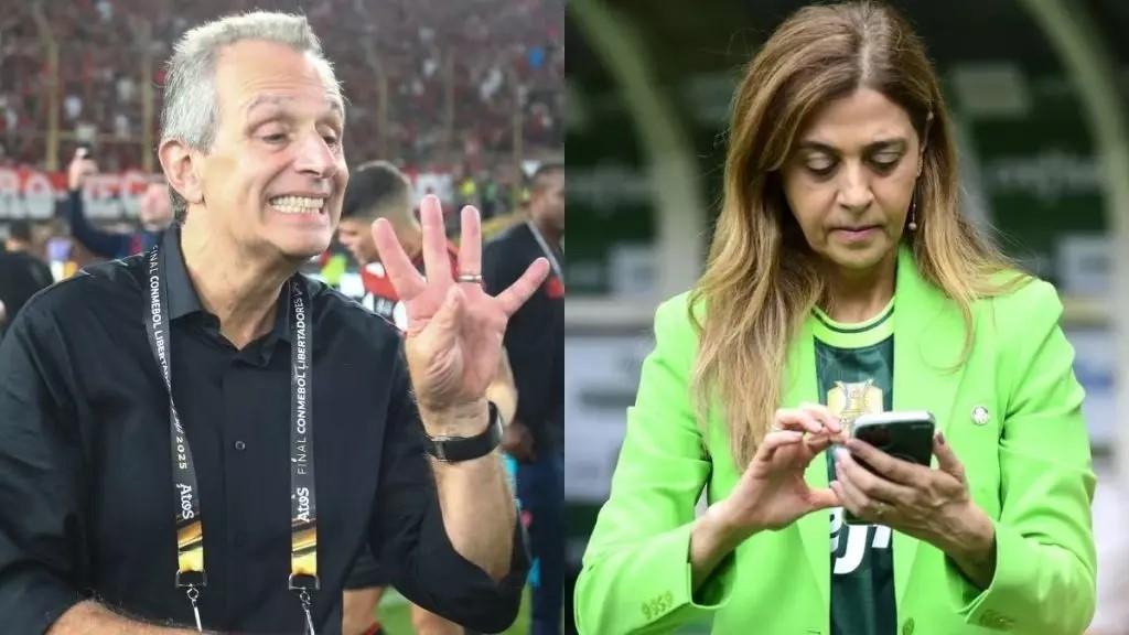 Discussão entre BAP e Leila, envolve possível compra da SAF (Foto/Montagem)