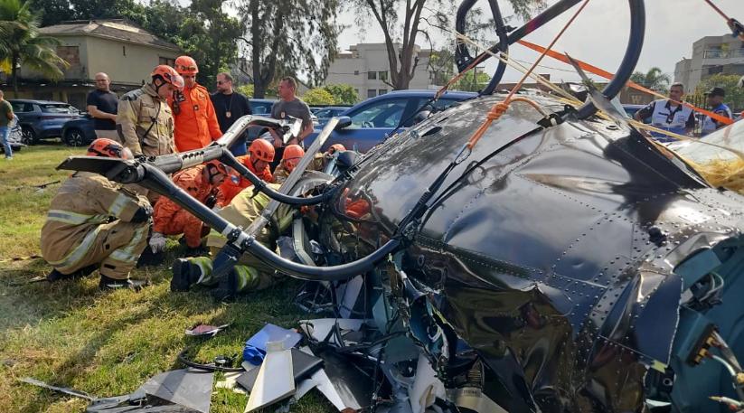  (Foto/Corpo de Bombeiros do RJ)
