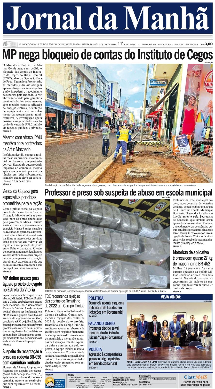 Edição do dia - 17/06/2026