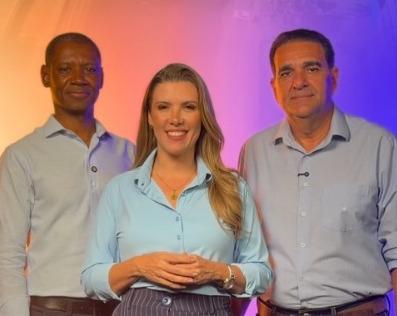 Em suas redes sociais, a prefeita Elisa Araújo divulgou o lançamento das pré-candidaturas de Mauricinho de Sá para deputado federal e Ismar Marão para estadual (Foto/Reprodução)