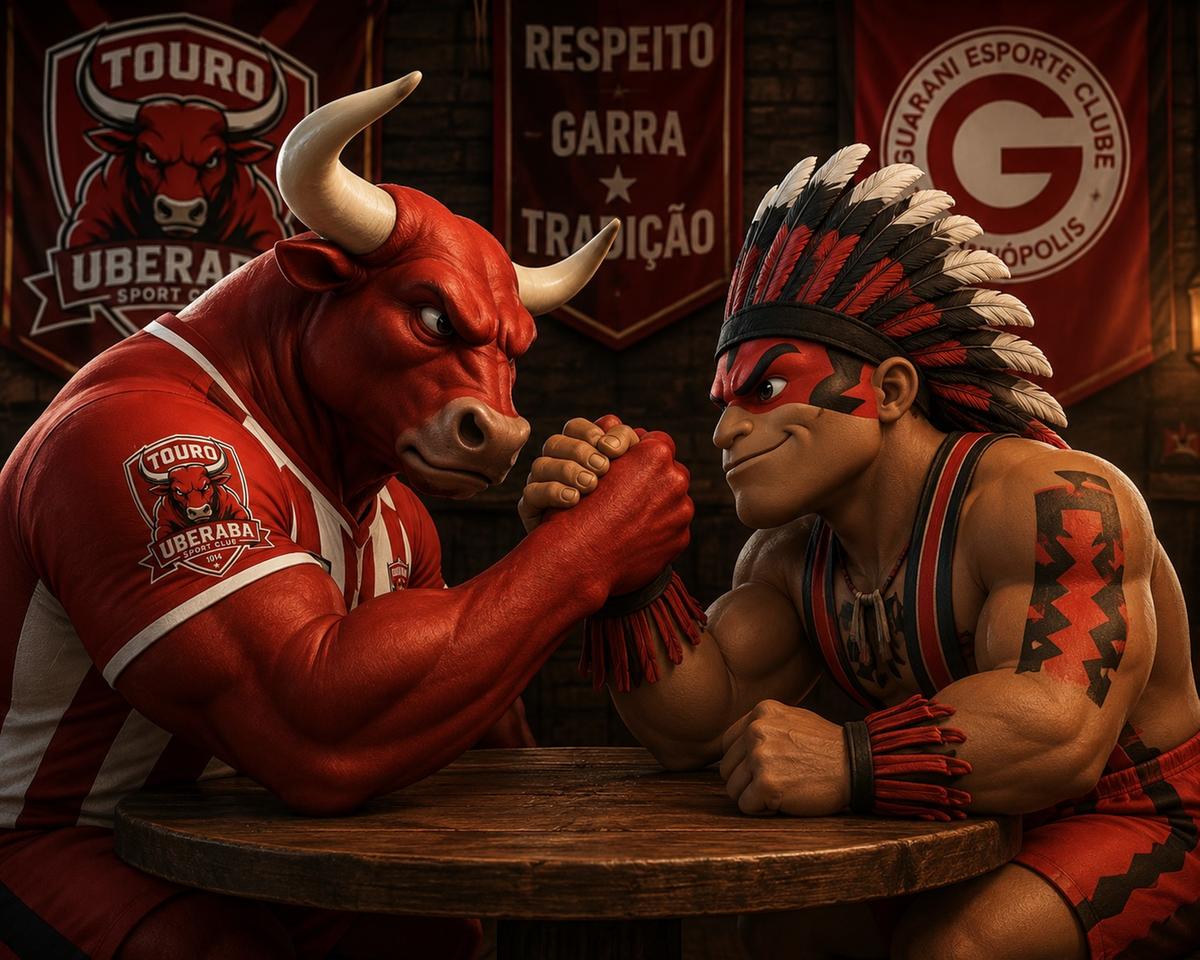 Torcida colorada precisa torcer para uma vitória do USC contra o Guarani e um tropeço do BOA contra Patrocinense (Foto/Montagem)