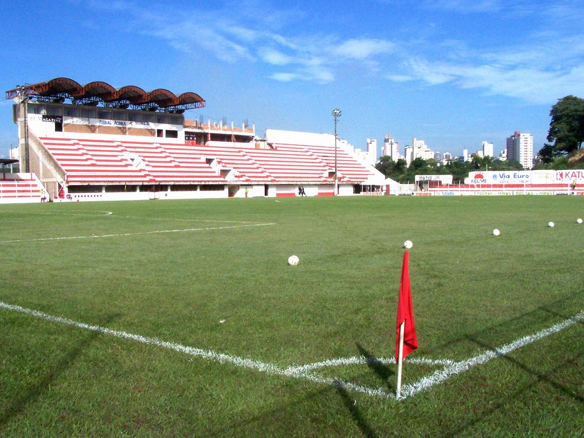 Uberaba joga logo mais na Arena SICOOB Divicred em Divinópolis (Foto/Guarani)