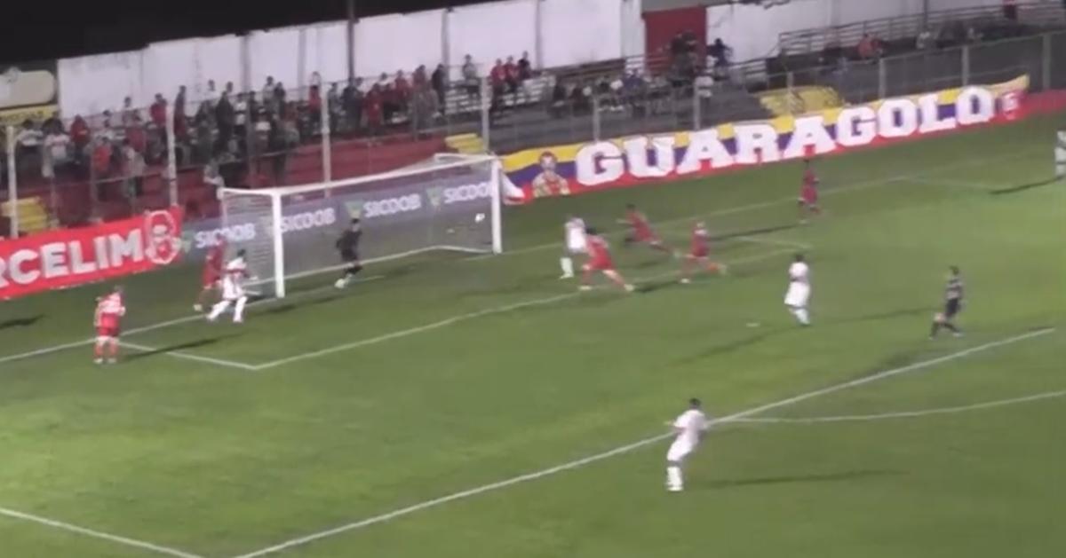 Bruno Henrique fez o primeiro gol do time Colorado (Foto/Reprodução TV)