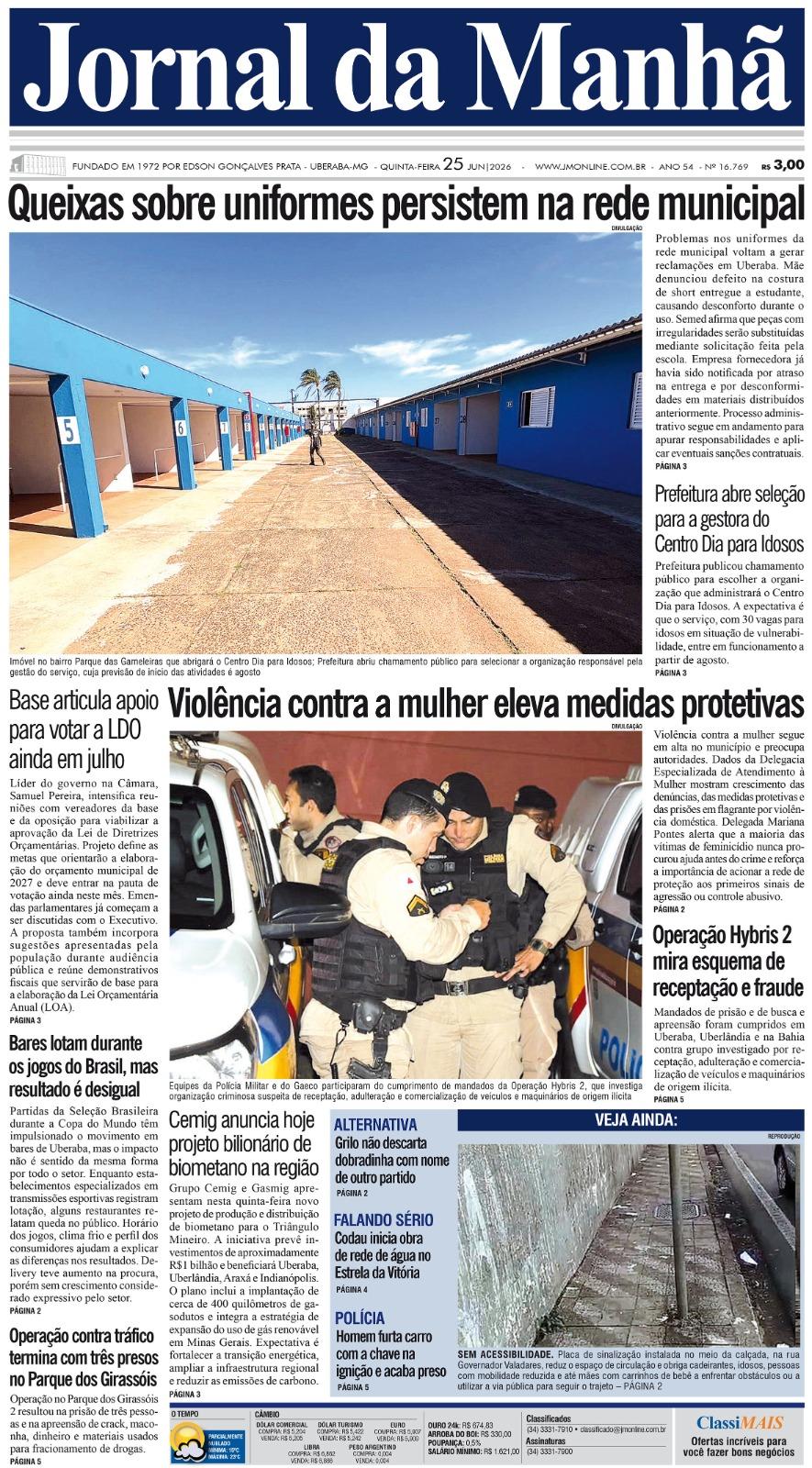Edição do dia - 25/06/2026