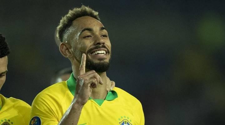 Vini Jr. marcou duas vezes, Matheus Cunha (Foto) completou o placar e Neymar voltou a atuar pela Seleção Brasileira. (Foto/InaKoran)