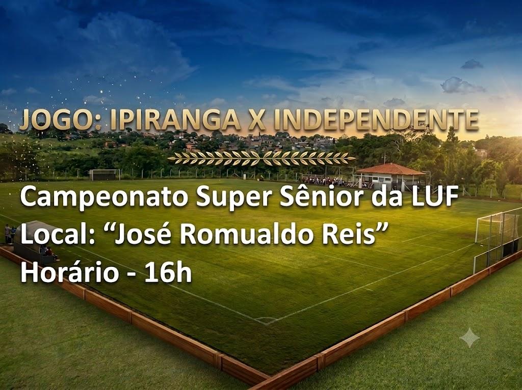 O jogo entre Ipiranga x independente é um dos clássicos do “Super Sênior” (Foto/Divulgação)