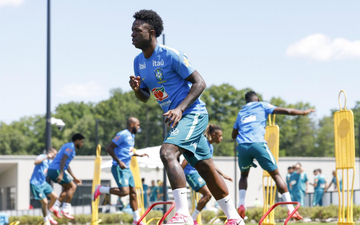 Vinicius Jr é a esperança do Brasil para seguir na Copa do Mundo de 2026 (Foto/Raphael Ribeiro)