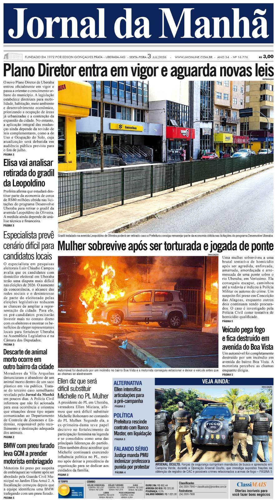 Edição do dia - 03/07/2026