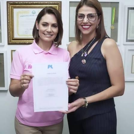Michelle Bolsonaro e Ellen Miziara (Foto/Divulgação)
