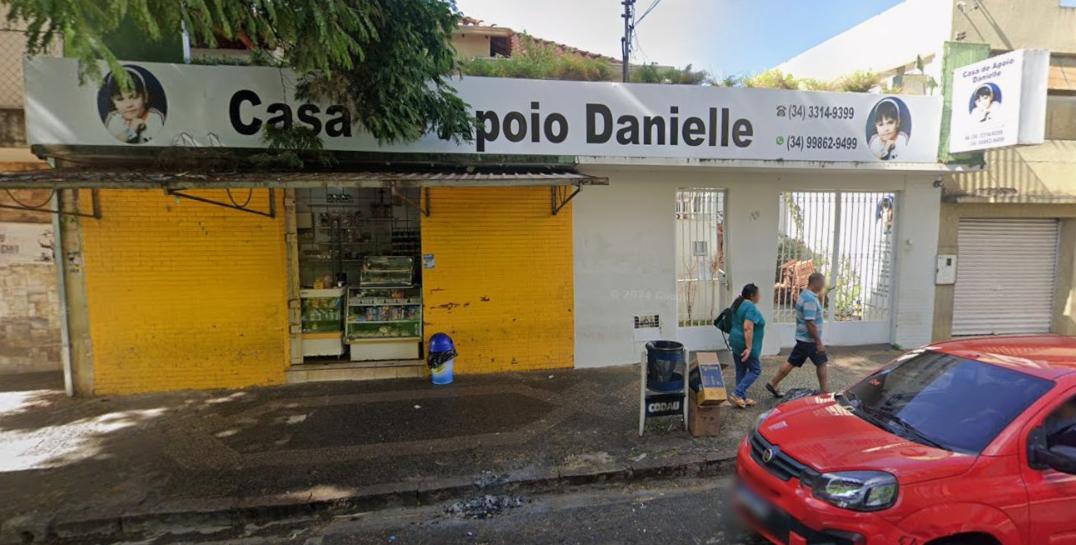 Casa de Apoio Danielle, em Uberaba (Foto/Reprodução/Google Street View)