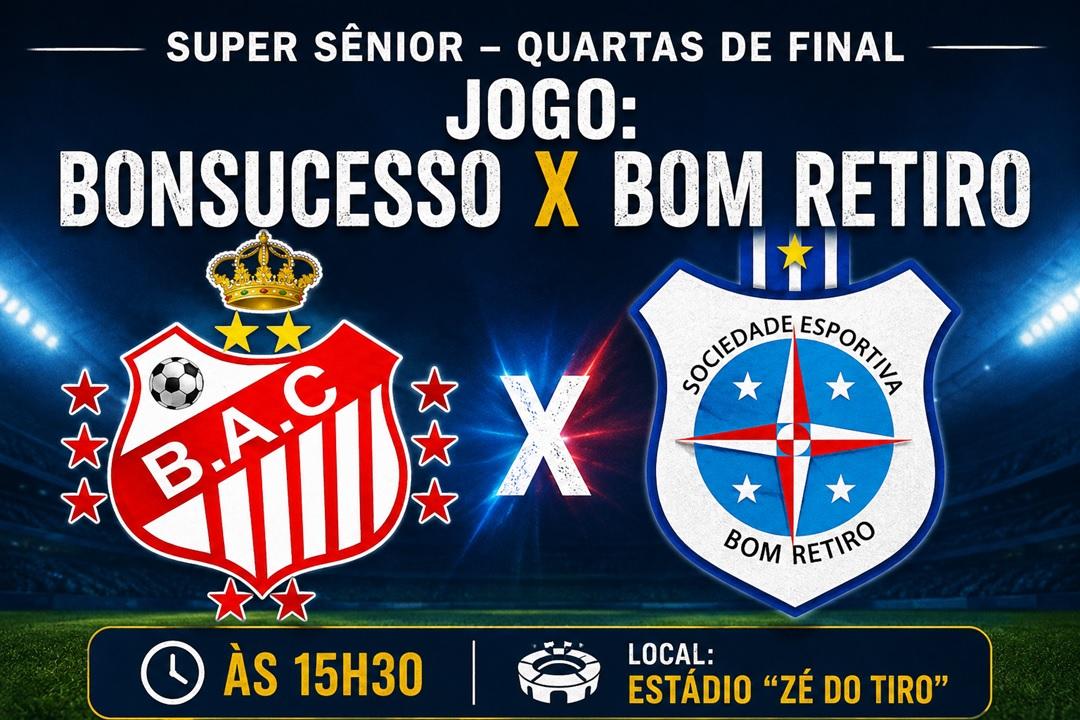 Um dos destaques da rodada será o clássico entre Bonsucesso e Bom Retiro (Foto/Montagem)