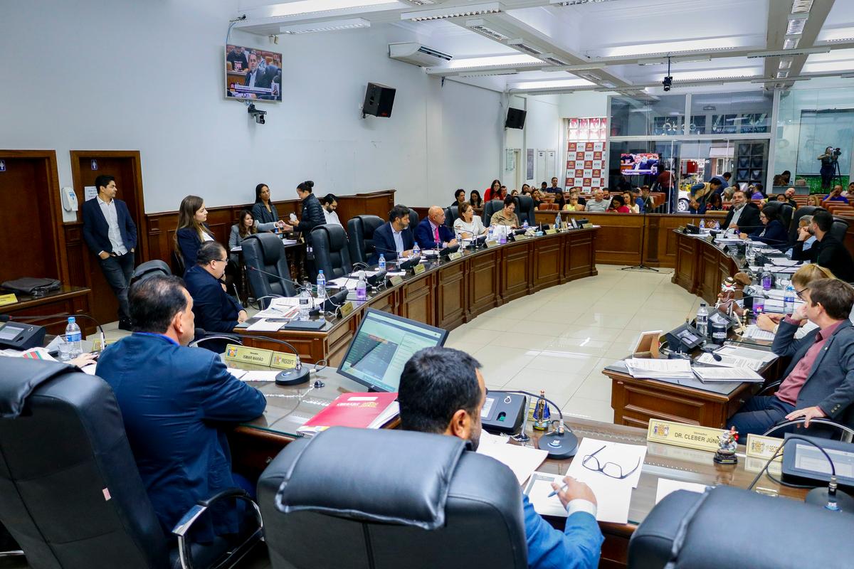 A Câmara Municipal de Uberaba retoma as sessões plenárias nesta segunda-feira, com a votação da Lei de Diretrizes Orçamentárias (LDO) de 2027 (Foto/Rodrigo Garcia/CMU)