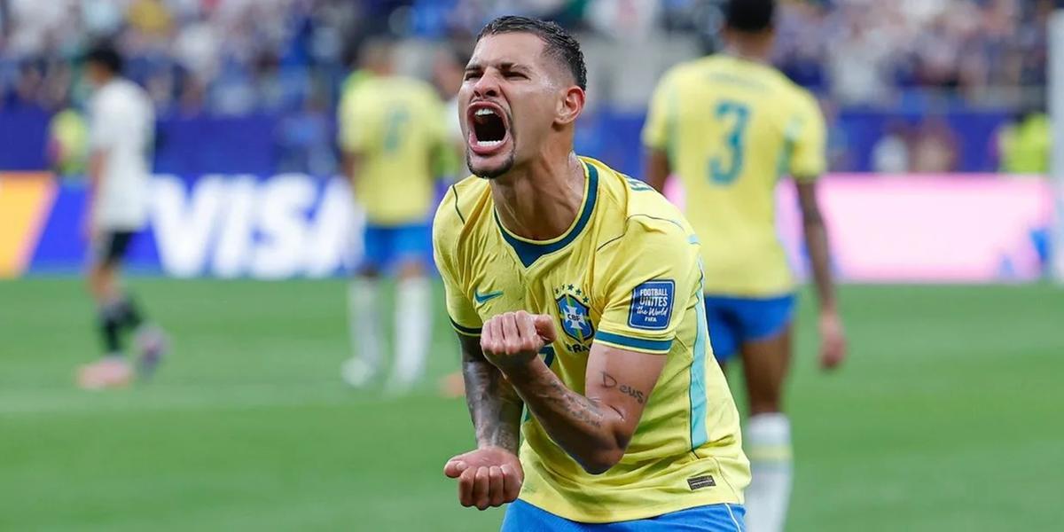 Bruno Guimarães afirmou que dará o máximo em campo para buscar a vaga nas quartas de final (Foto/Rafael Ribeiro e Nelson Terme - CBF)