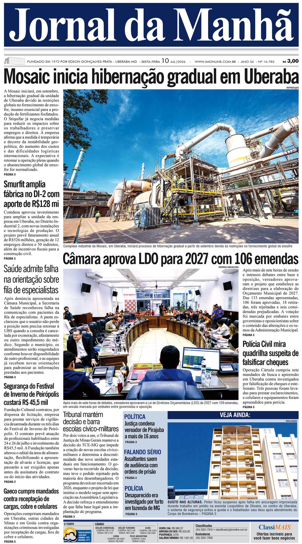 Edição do dia 10/07/2026