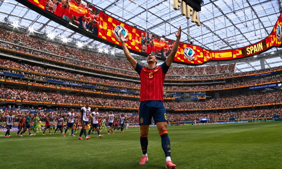 Merino marca novamente, Espanha bate Bélgica e enfrenta a França (Foto Youtube)