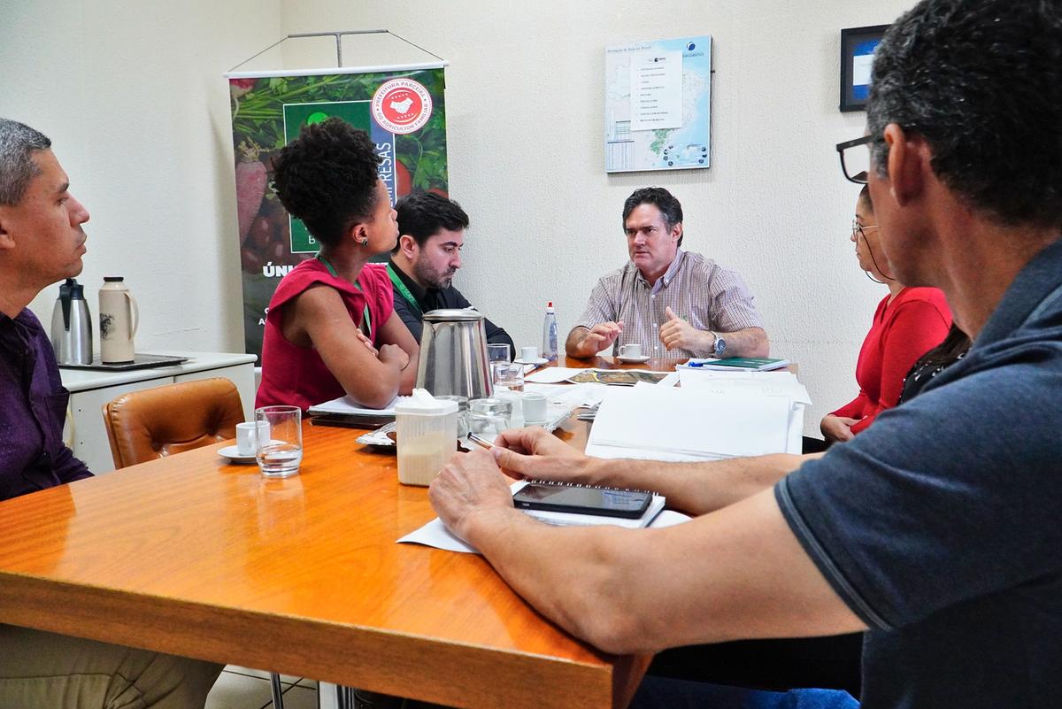 O assunto foi discutido em reunião entre o secretário municipal do Agronegócio, Luís Renato Tiveron, e representantes da Secretaria de Estado de Agricultura, Pecuária e Abastecimento, em BH (Foto/Divulgação)