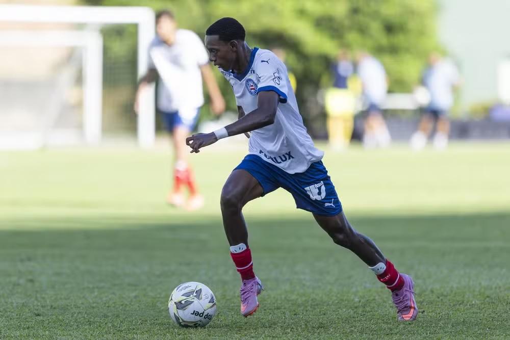 Andrew Natan de 18 anos rescindiu contrato com o Bahia e retorna ao Rio de Janeiro (Foto Rafael Rodrigues - EC Bahia)