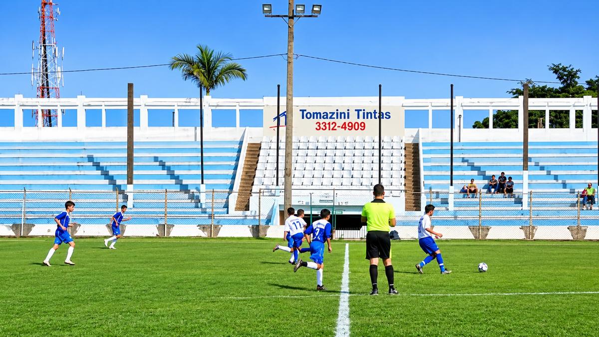 Independente e Fabricio se enfrentam às 8h, no estádio Antônio Dal Sechi, em mais um confronto da rodada do Campeonato Mirim (Foto/Arquivo)