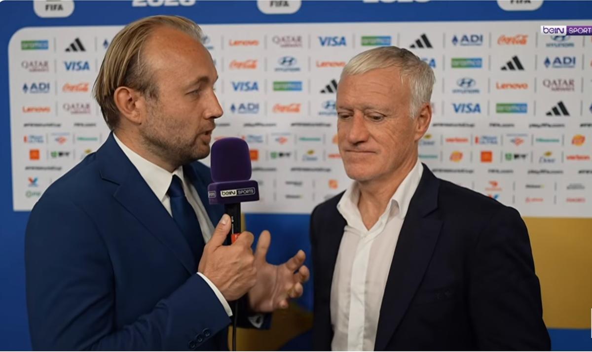 De Champs teve uma despedida amarga da Seleção Francesa. O técnico aposentou-se (Foto/Youtube)