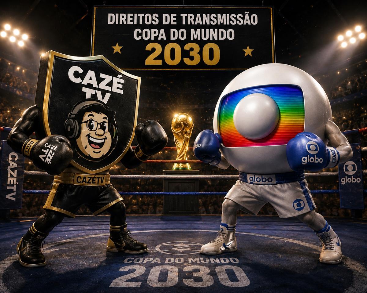 Fifa quer permitir que Globo e CazéTV exibam toda a competição. (Foto/IA)