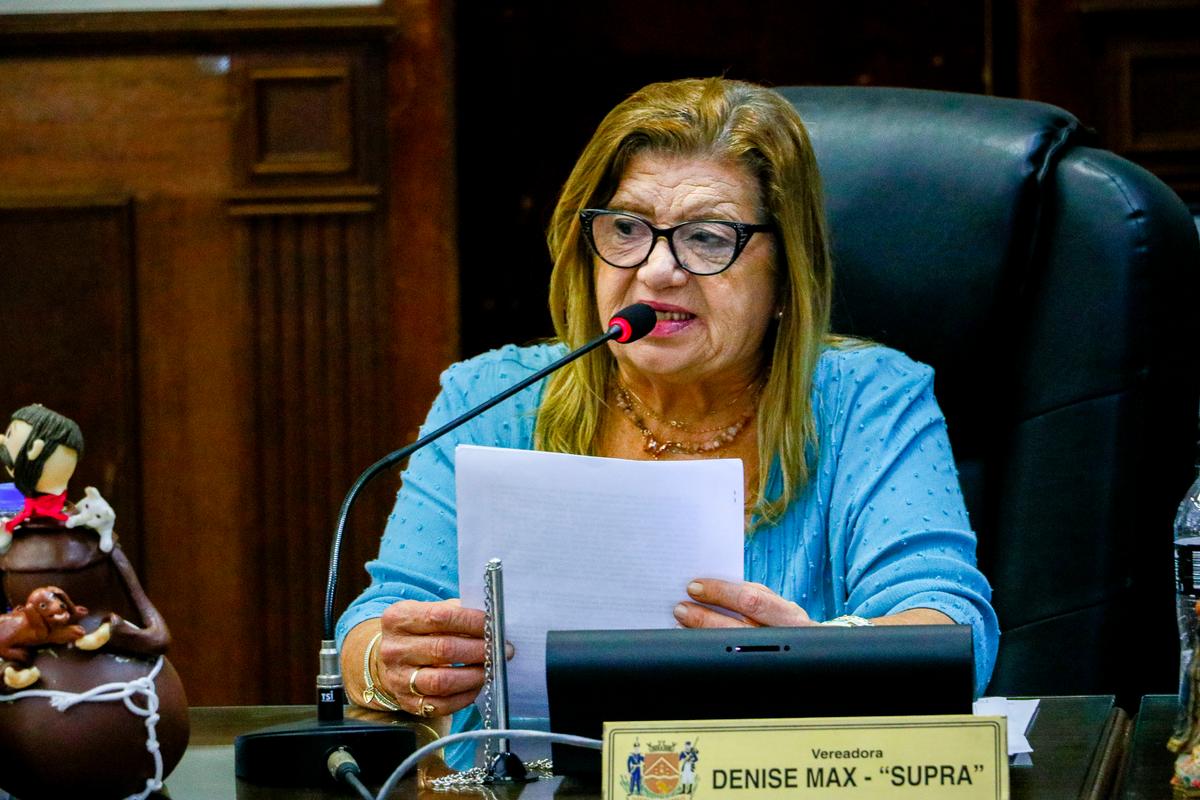 Vereadora Denise Max teve a candidatura homologada para disputar uma cadeira na Assembleia Legislativa de Minas Gerais (Foto/Rodrigo Garcia/CMU)