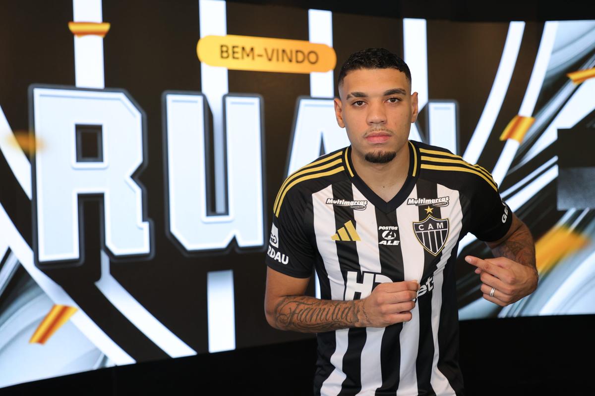 Ruan marcou o gol do Galo ontem na Arena MRV (Foto/CAM)