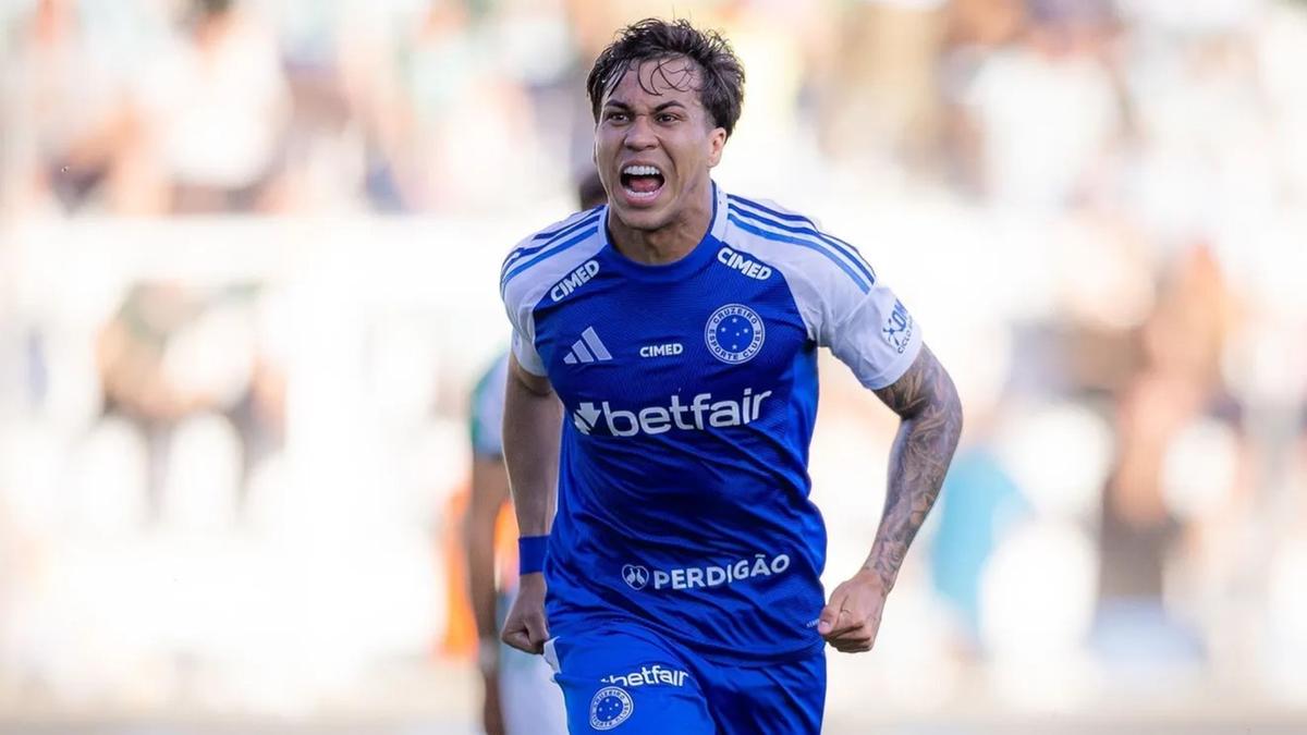 Kaio Jorge marcou para o Cruzeiro e aprofundou, ainda mais, a crise no Internacional. (Foto/Divulgação)