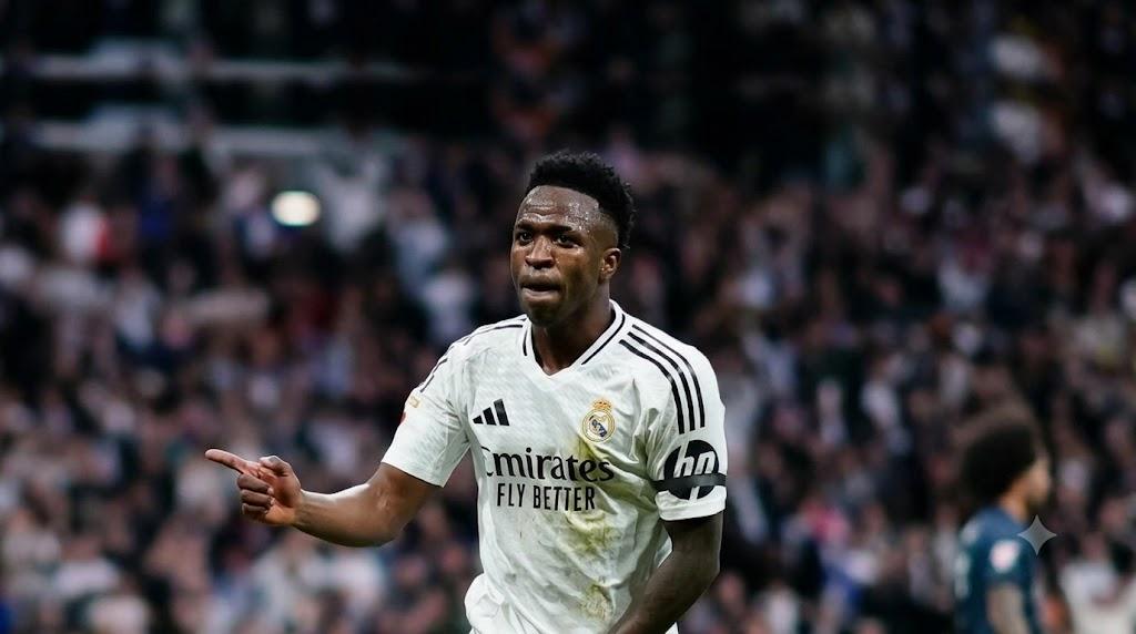 Vini Jr. estaria pedindo um salário de cerca de 20 milhões de euros líquidos por temporada. (Foto/Real Madri)
