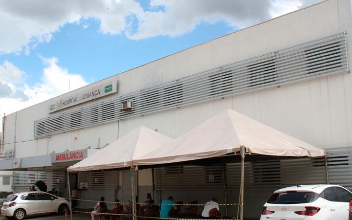 A criança esteve internada no Hospital da Criança (Foto/Jairo Chagas) ( )