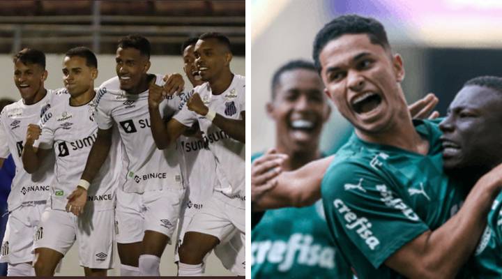 Palmeiras - Santos, Copa SP de Futebol Júnior