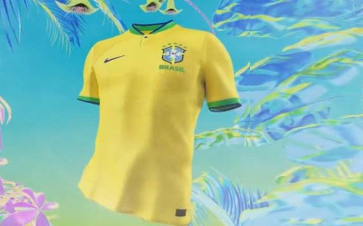 CBF apresenta camisa da Seleção Brasileira para Copa do Mundo no Catar
