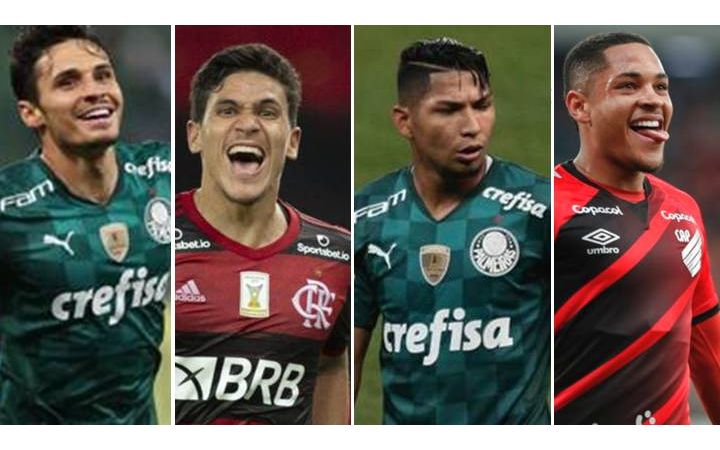 Flamengo domina ranking de melhores jogadores do Brasil eleito por